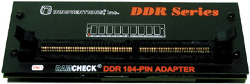 DDR memory tester adapter