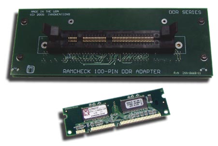 RAMCHECK 100-pin DDR test adapter
