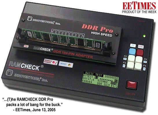 RAMCHECK DDR Pro High Speed Memory Tester