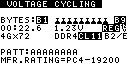 voltage cycling