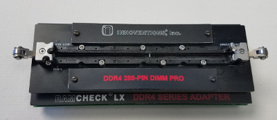 DDR4 288-pin DIMM Test Head