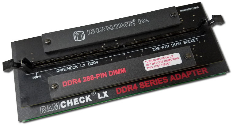 RAMCHECK LX
                        DDR4 DIMM test adapter