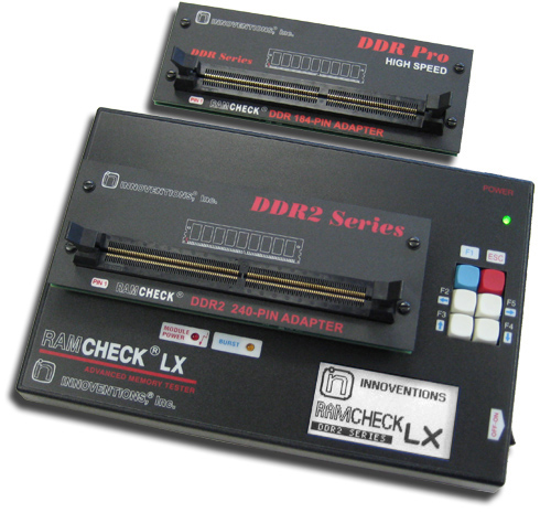 RAMCHECK LX
                        DDR2/DDR1 memory tester