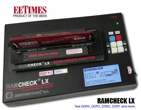 RAMCHECK
                LX DDR4/DDR3 memory tester