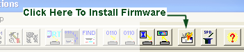 Firmware
                    install screen