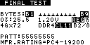 RAMCHECK LX Test Log