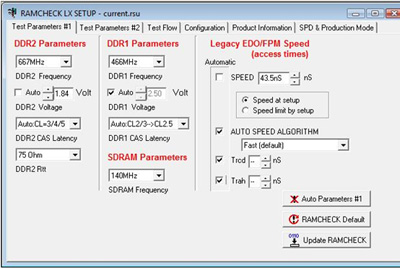 Parameters#1 Setup