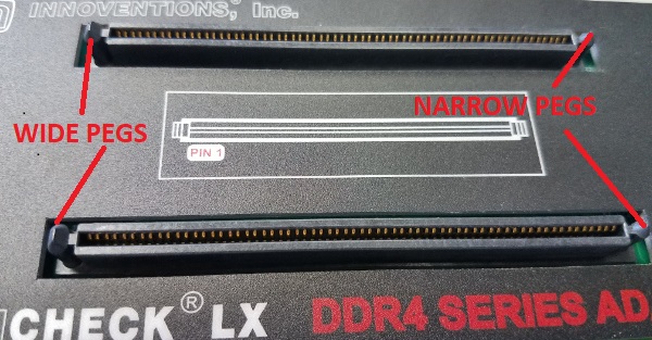 DDR4 288-pin DIMM Test Head