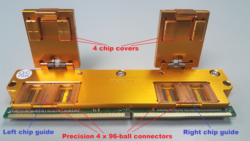DDR4 x16 Chip Tester Structure