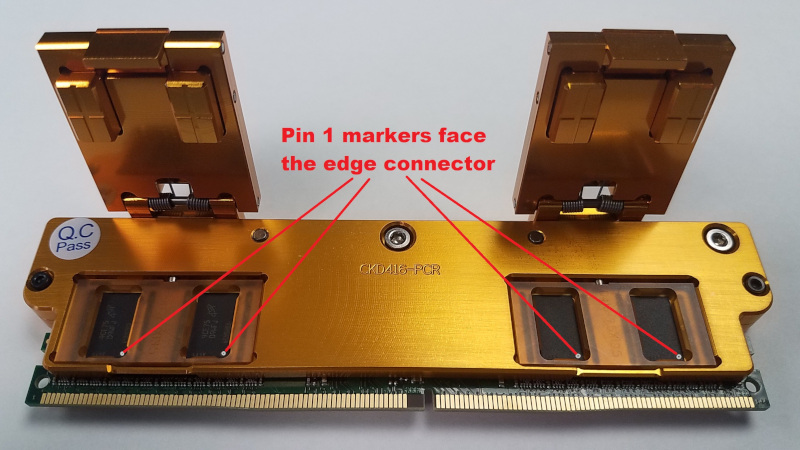 DDR4 Chip orientation