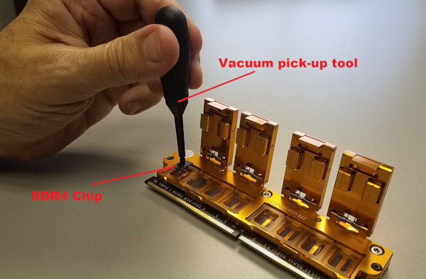 Vacuum pickup tool