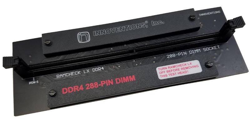DDR4 288-pin DIMM Test Head