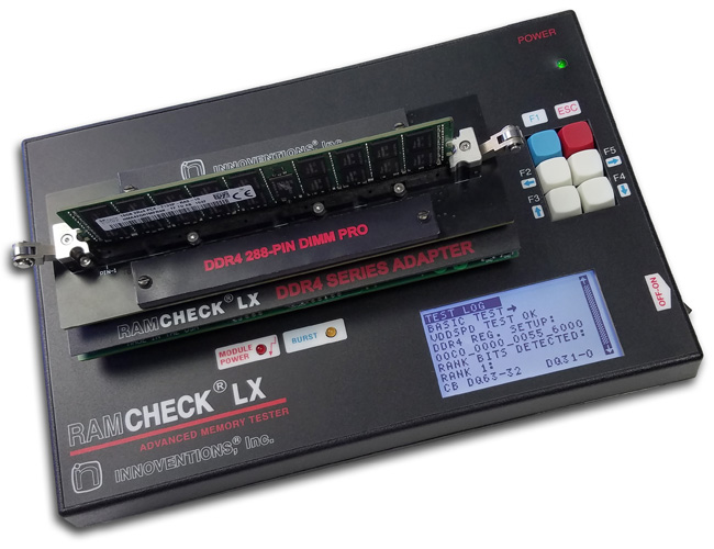 RAMCHECK LX PRO Memory Tester for desktop server memory