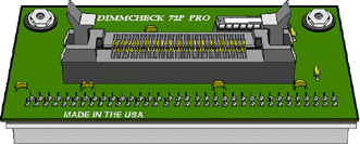 Memory check your 72-pin SODIMM modules